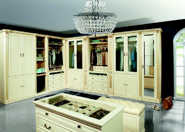 Element Model V-Panel for Walk-in Closet Italian Furniture