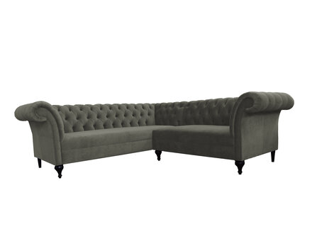 Chesterfield corner sofa designer couch velvet leather sofa SLIII Sofa No. 97