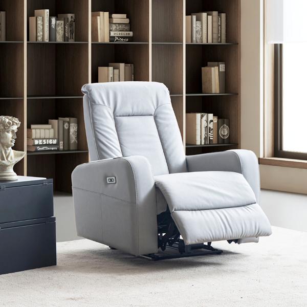 Exclusive White Armchair Living Room 1-Seater Textile Furniture Modern Design New