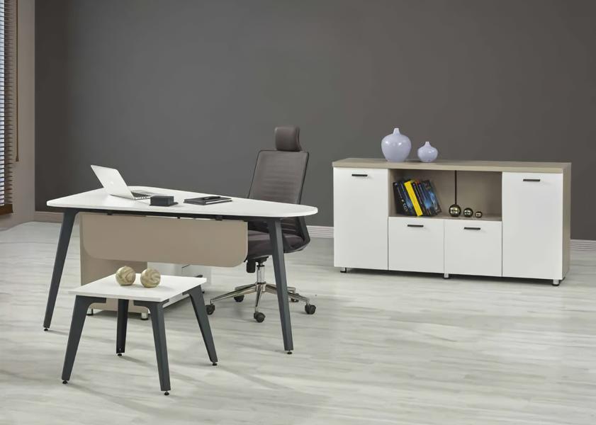 Office furniture setup set workstation desk coffee table sideboard 3-piece