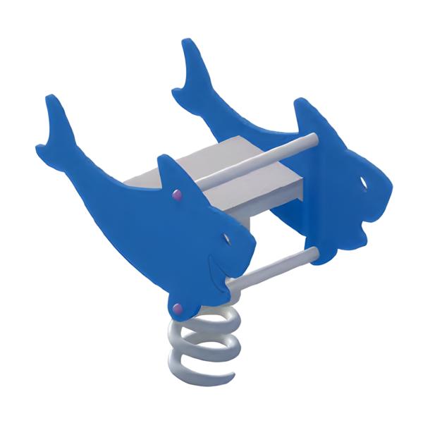 Seesaw rocking device seesaw rocking seesaw children\'s seesaw playground seesaw shark