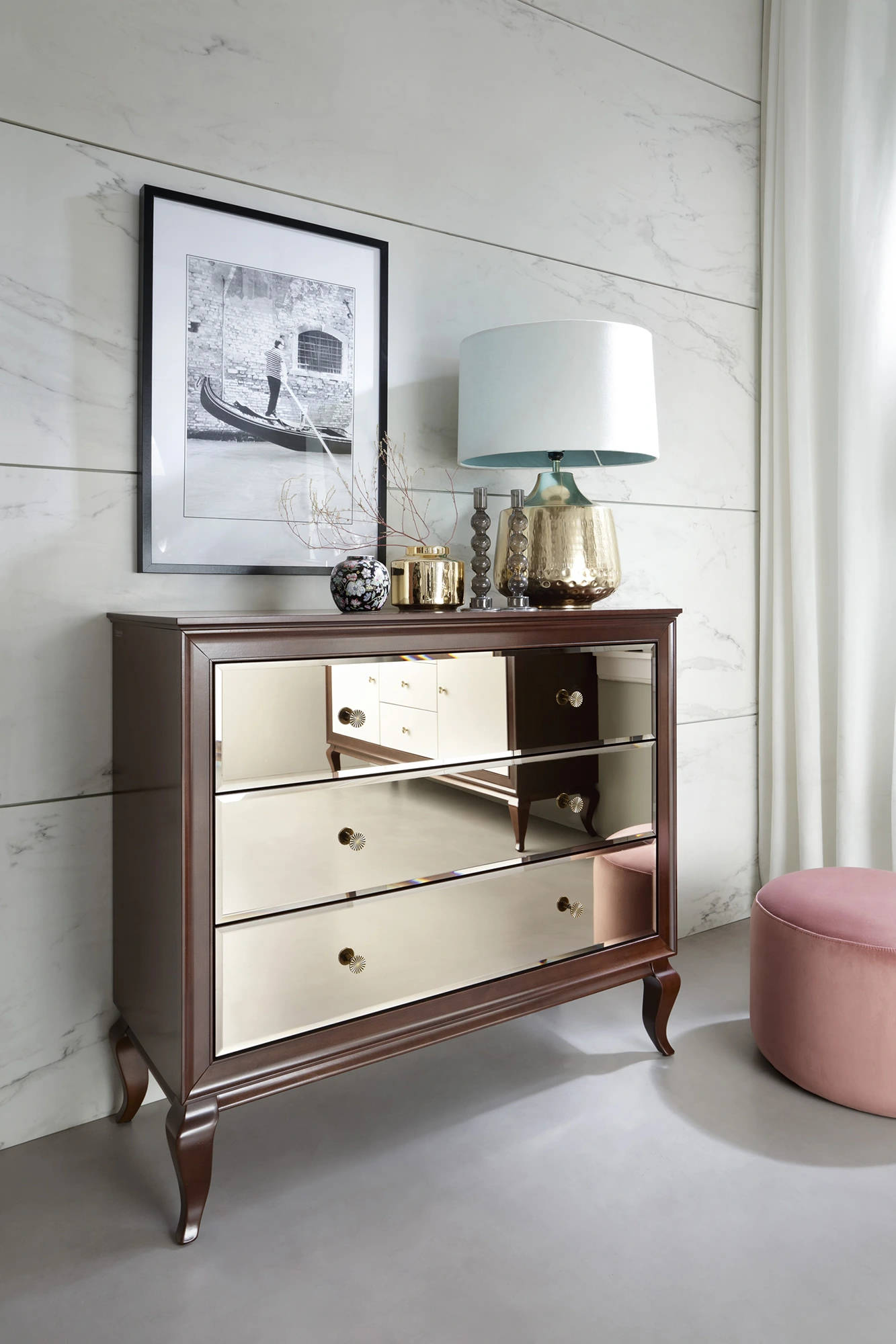 Chest of drawers low cabinet laundry dresser storage cabinet