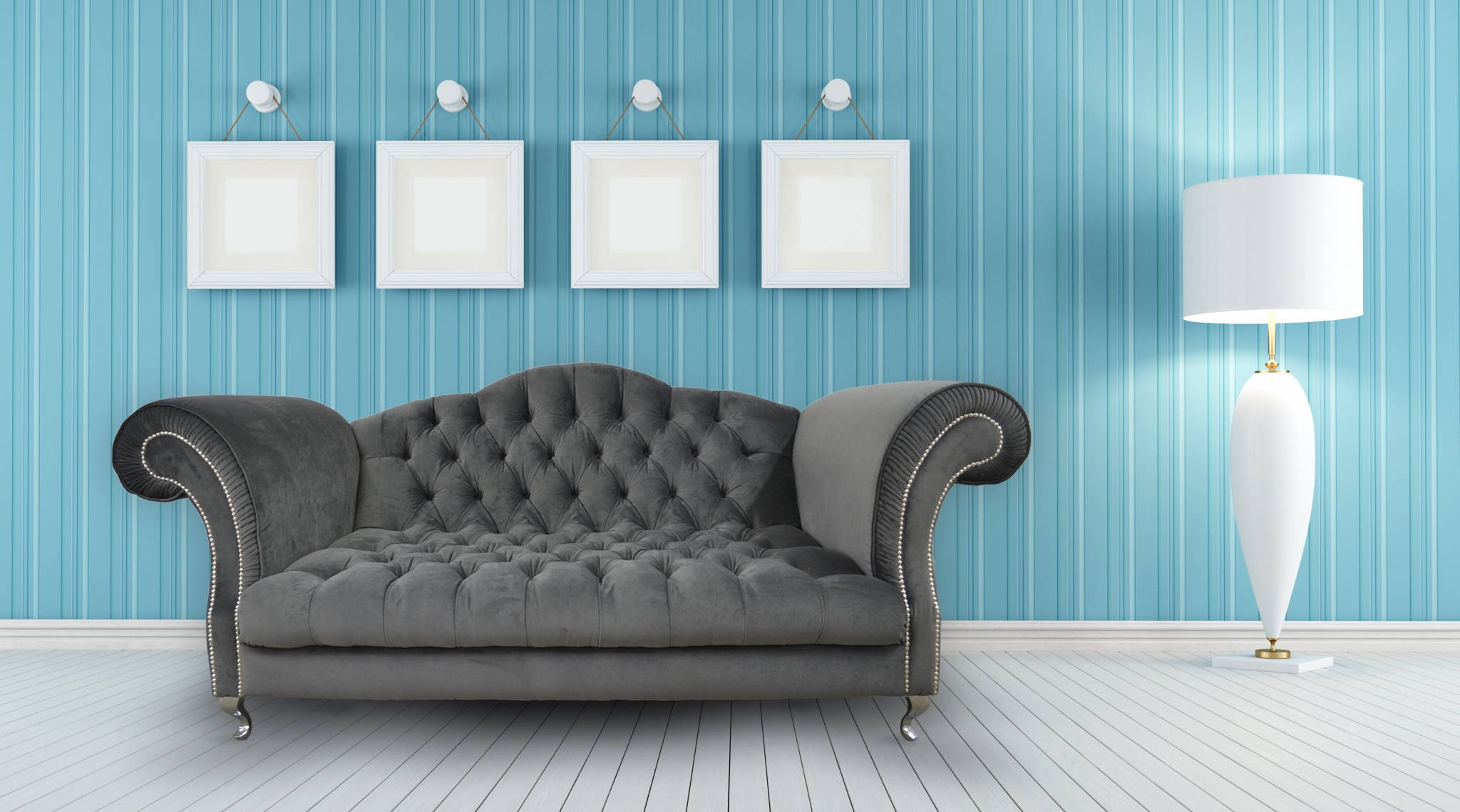 Chesterfield Sofa Upholstered Designer Couches Sofas Set Textile Fabric Textile 24