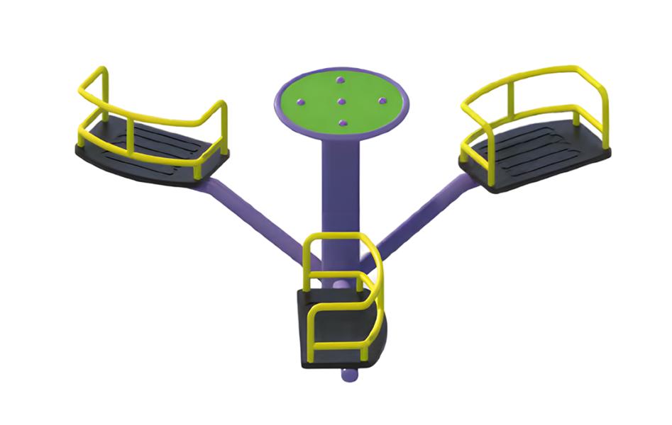 Playground children\'s carousel giant swing balance swing play park carousel