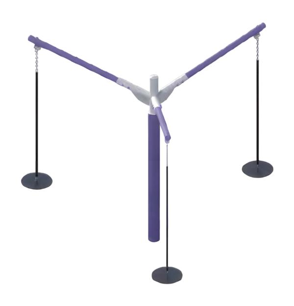 Roundabout playground children\'s carousel giant swing balance swing