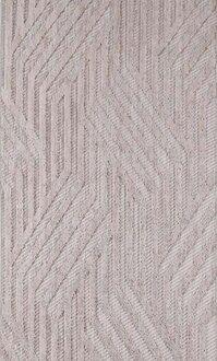 Carpet Geometric Pattern Low Pile Living Room Bedroom Beige