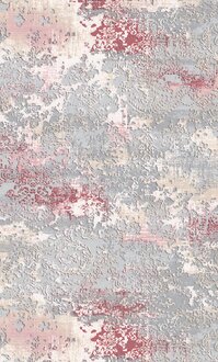 Designer Modern Carpet Living Room Rug Gradient Pink Blue Short Pile