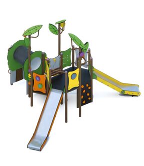 Playground children\'s bench climbing park playground facility play zone outdoor playground