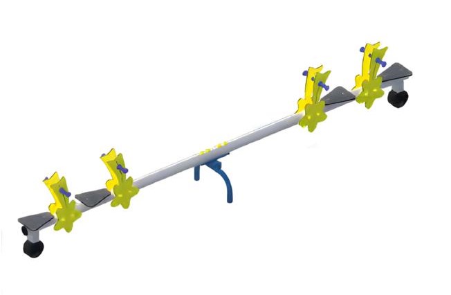 Seesaw climbing park playground area outdoor playground
