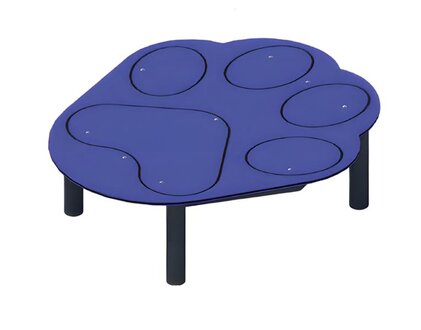 Jump hurdles obstacle course for dogs slalom poles seesaw obstacle series