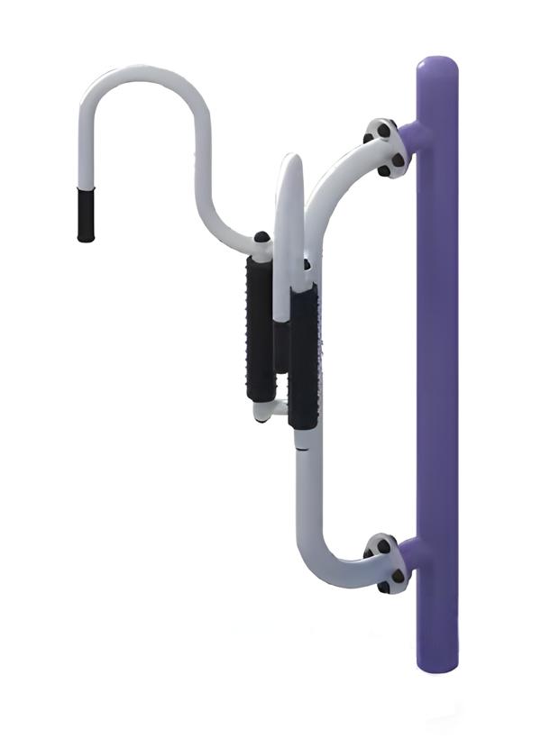 Pull-up bars, street sports equipment, power stations, shoulder press, butterfly.