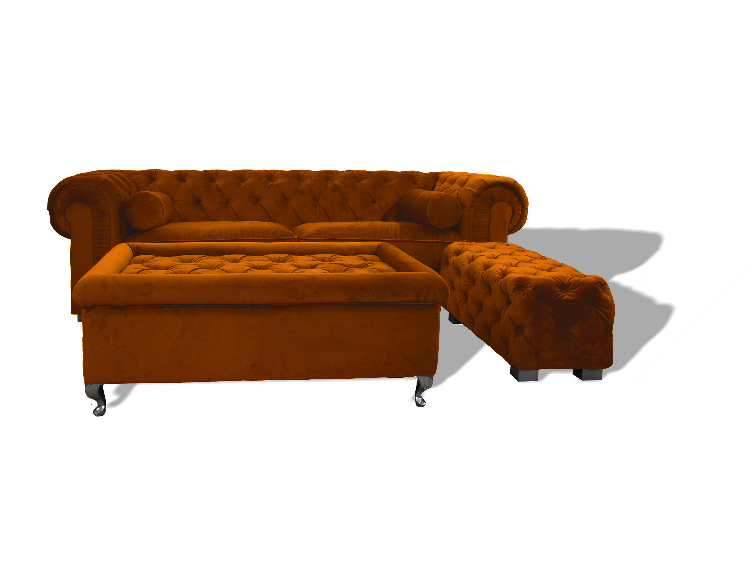 Chesterfield Sofa Upholstered Designer Couches Sofas Set Couch SLIII Sofa No. 26