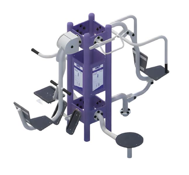 Street sports equipment multifunction towers push-up handles leg press abdominal trainer