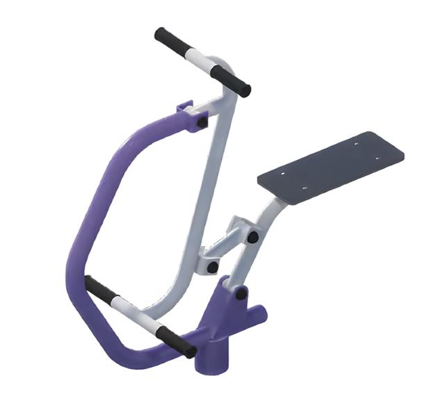 Bicycle ergometers, strength stations, street sports equipment, multifunction towers, leg press.
