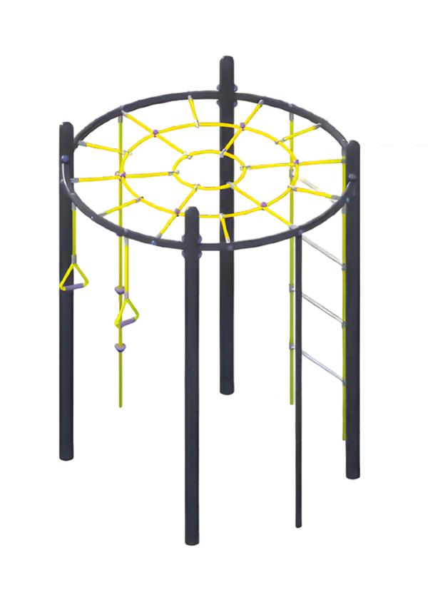 Climbing poles, gymnastic bars, hanging bars, rope poles, hanging transitions, climbing grips.