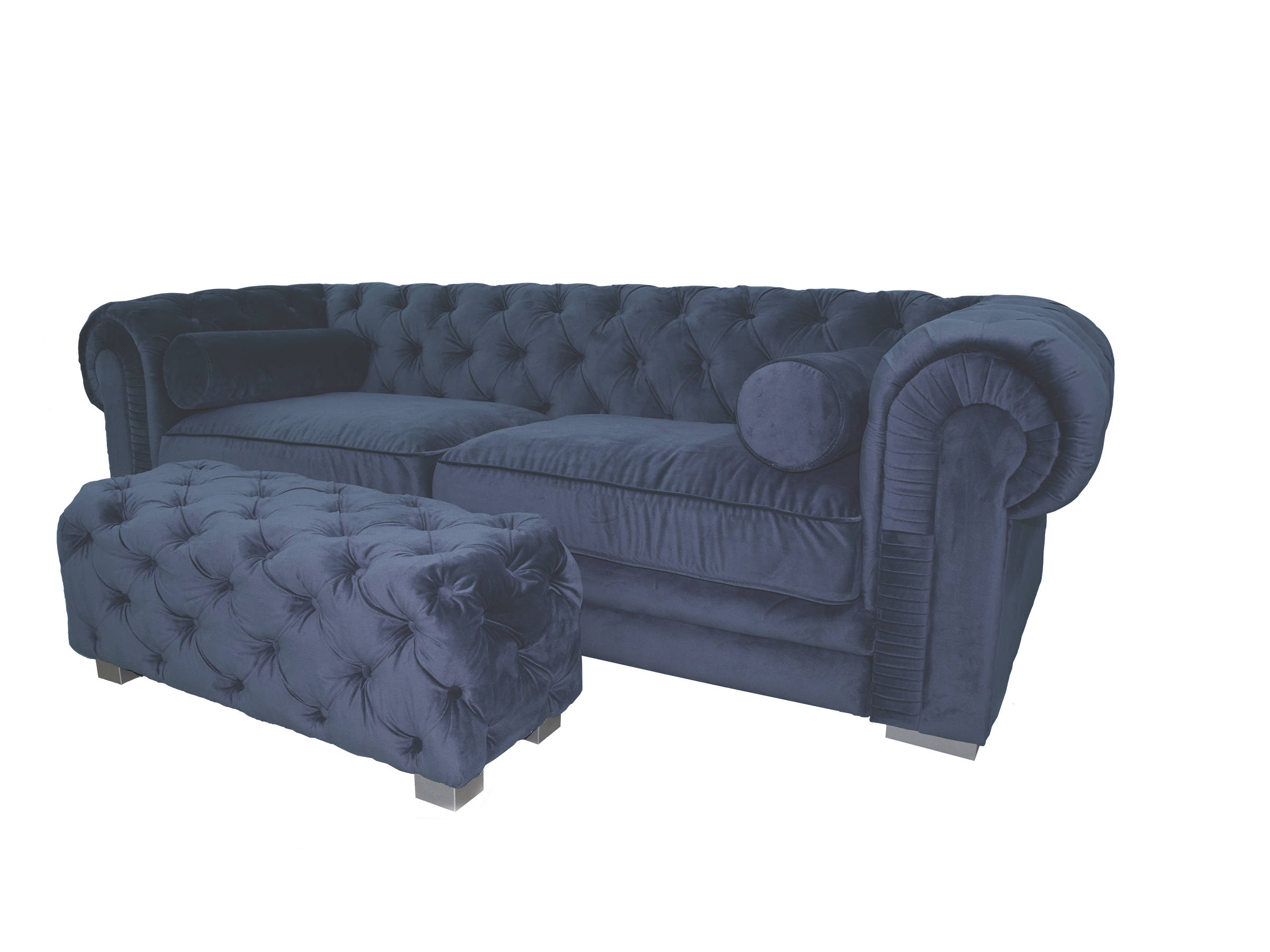 Chesterfield Sofa Upholstered Designer Sofas Set Couch SLIII Sofa No. 44