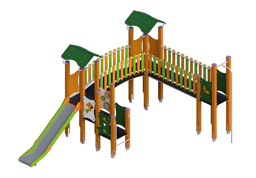 Play area climbing park playground slide outdoor playground play island