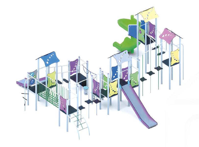 Outdoor playground children\'s play area climbing rock play corner children\'s playground