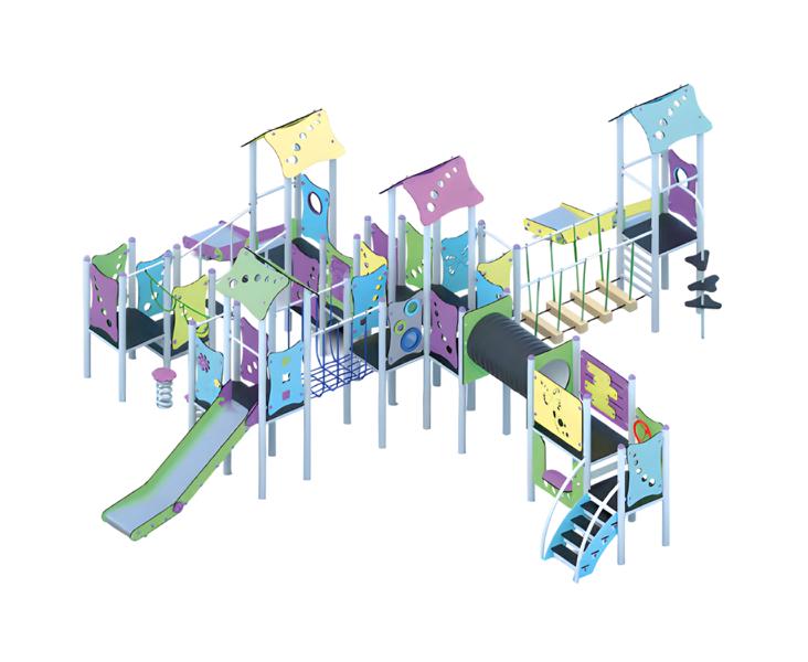 Playground slide play area climbing frame children\'s playground amusement park