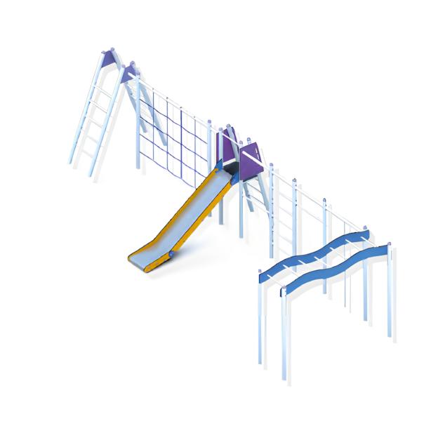 Play area adventure playground outdoor play area amenity slide