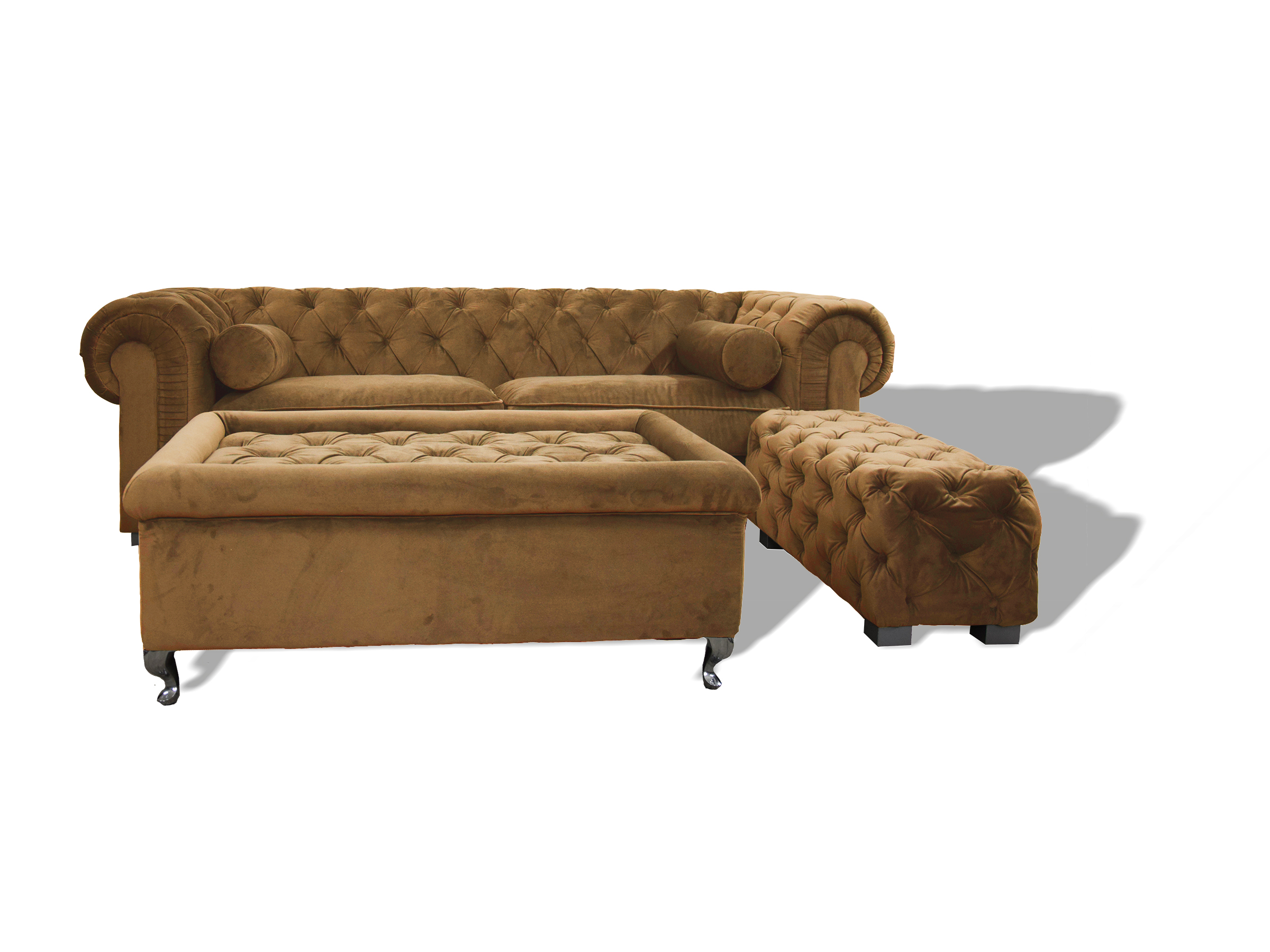 Chesterfield Sofa Upholstered Designer Couch Set Sofa SLIII Sofa No. 25