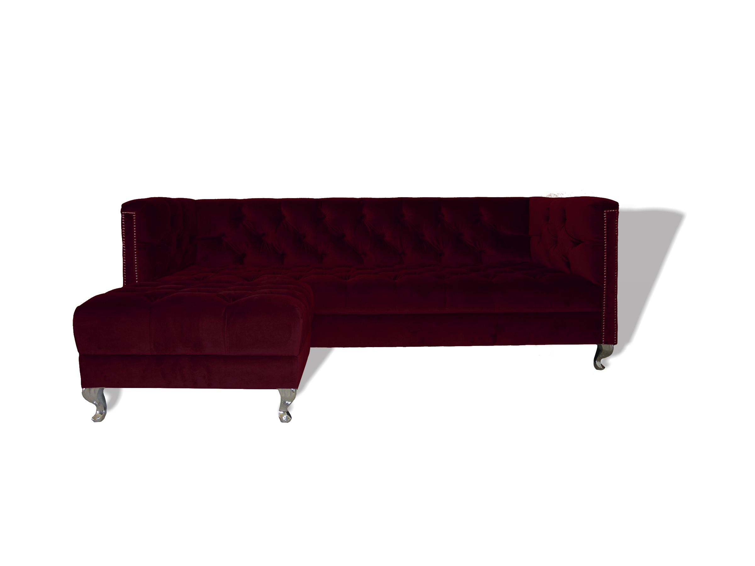 Chesterfield Sofa 3-Seater Upholstered Designer Couch Sofa Set SLIII Sofa No. 4