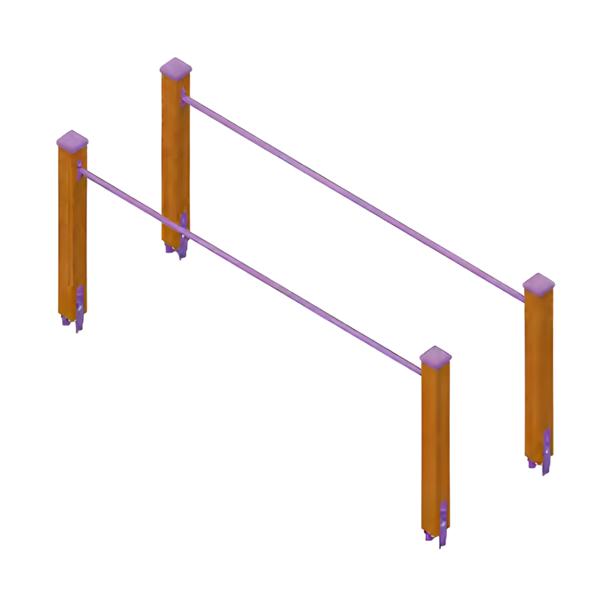 Playground, horizontal bar, parallel bars, gymnastic bar, school bar, gymnastic apparatus.