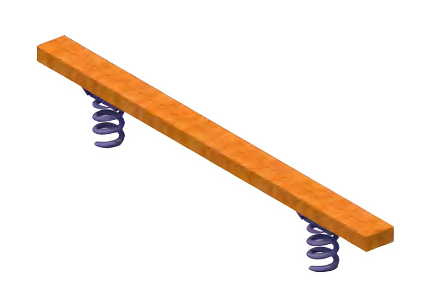 Balance beam outdoor beam climbing bridge playground
