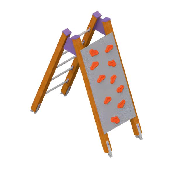 Hanging bridge playground active area balance bridge climbing bridge balance beam
