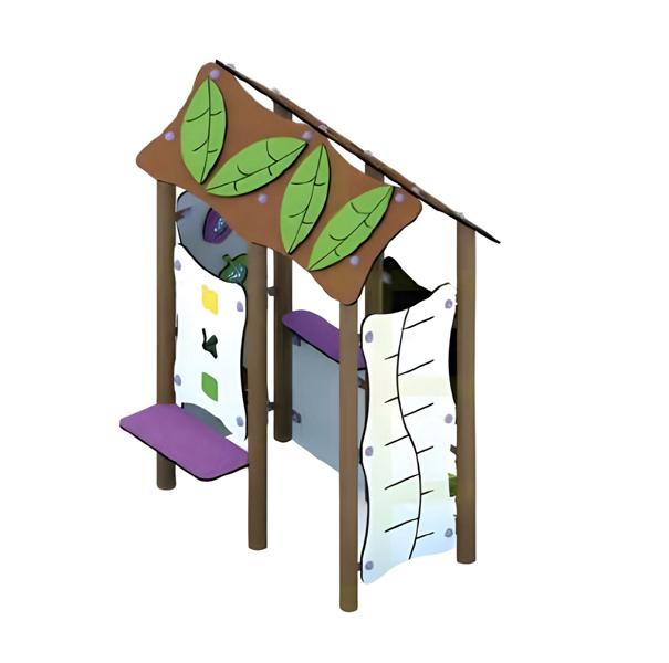Playhouse, Dwarf House, Climbing House, Forest House, Hideout House, Playground, Tree House.