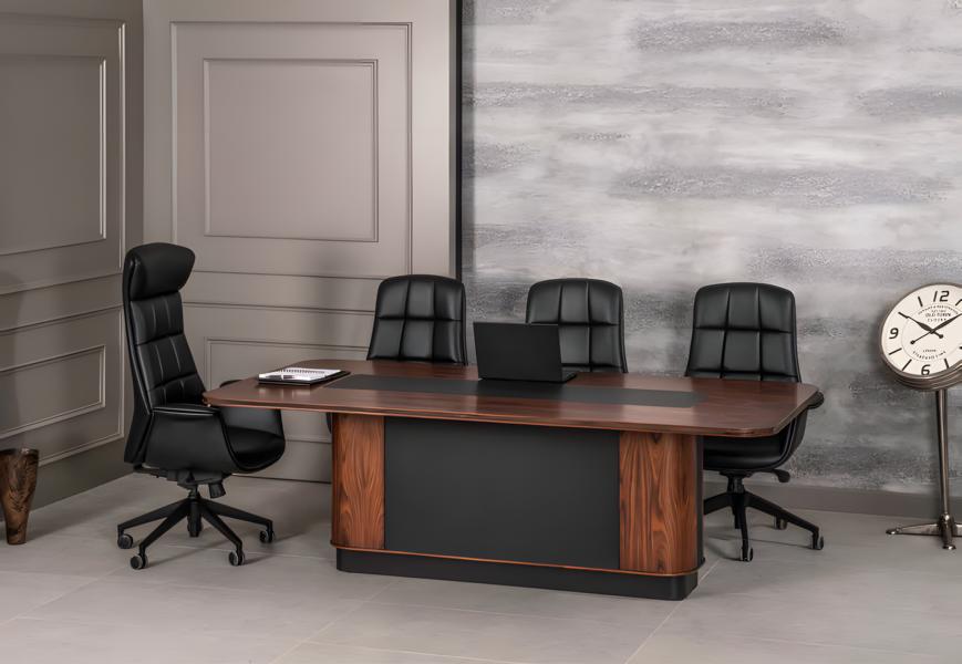 Meeting table conference table seminar table training room 4x chairs 5-piece set new