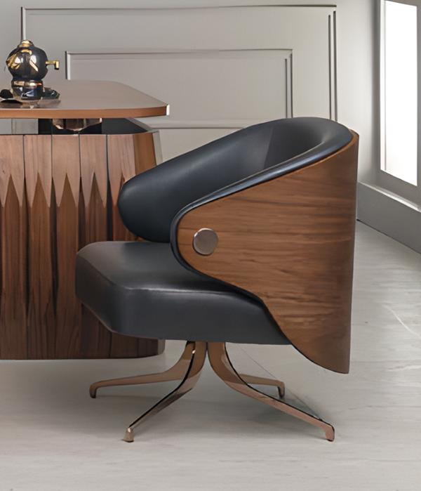 Office Chairs Leather Armchair Black Office Chair Modern Luxury Furniture New