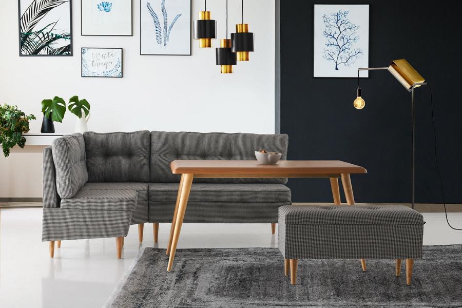 Corner bench seat storage corner bench kitchen gray wood dining room seat bank