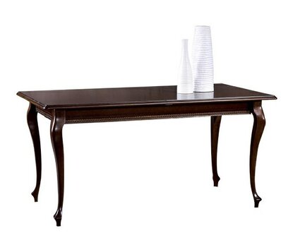 Dining table table tables solid wood wooden table classic Baroque style dining room V-4