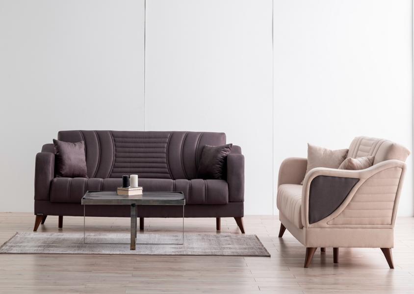 Cozy sofa set 3+3 seater Comfortable design for stylish living