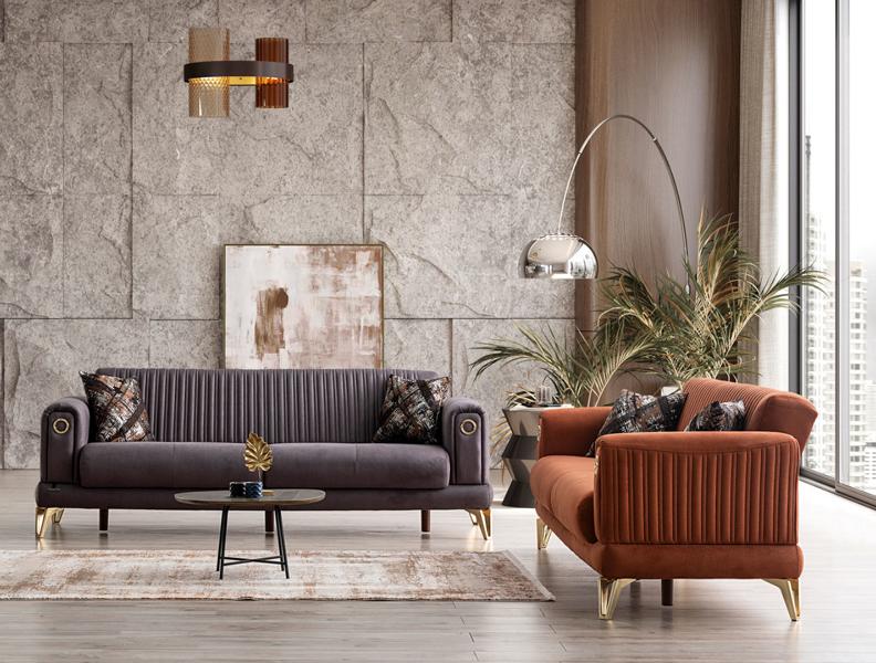 Comfortable sofa set 3+1 seats – Stylish design for living and relaxation