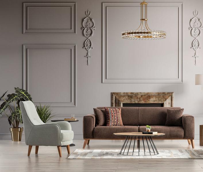 Stylish 3+1 sofa set comfort and relaxation for modern living.