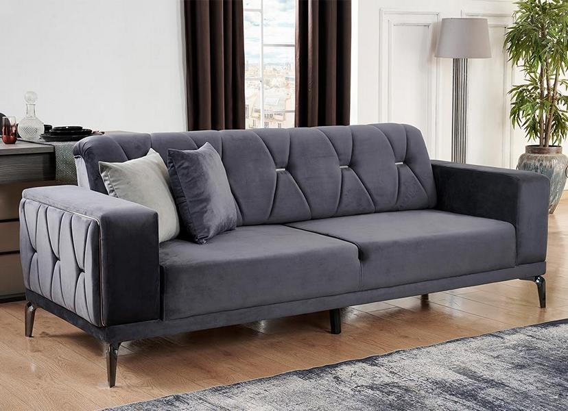 Sofa 3-seater couch settee upholstered furniture seating sofa relaxation couch living room bench