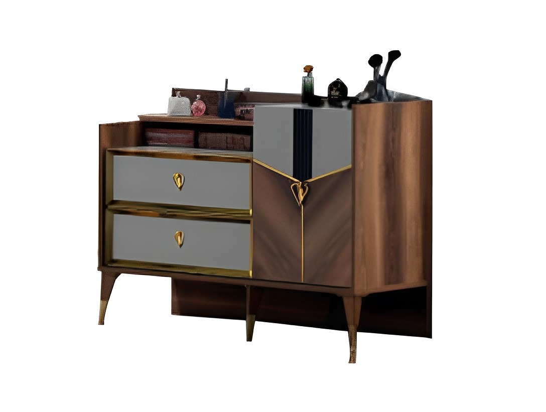 Dressing table luxury cosmetic table makeup commode makeup space bedroom furniture