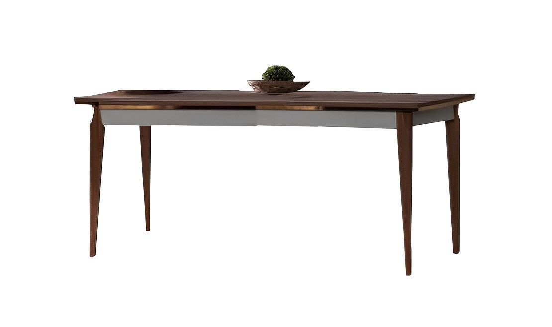Dining table dining room brown rectangular table eating area wooden table luxury modern furniture