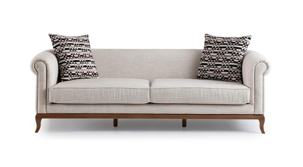 3-seater sofa couch upholstered sofa relaxation sofa living room couch