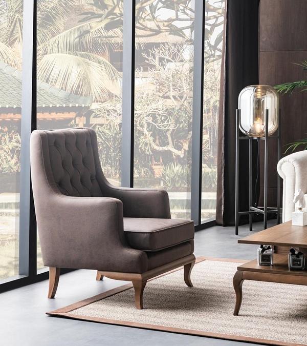 Armchair, reclining armchair, wing chair, Chesterfield chair, armchair, upholstered chair.