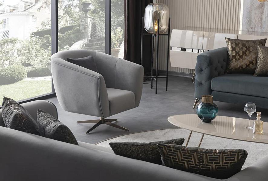 Designer Armchair Single Armchair Upholstered Armchair Recliner