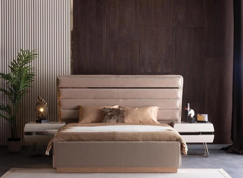 Bedroom nightstand set bed nightstand double bed upholstered bed