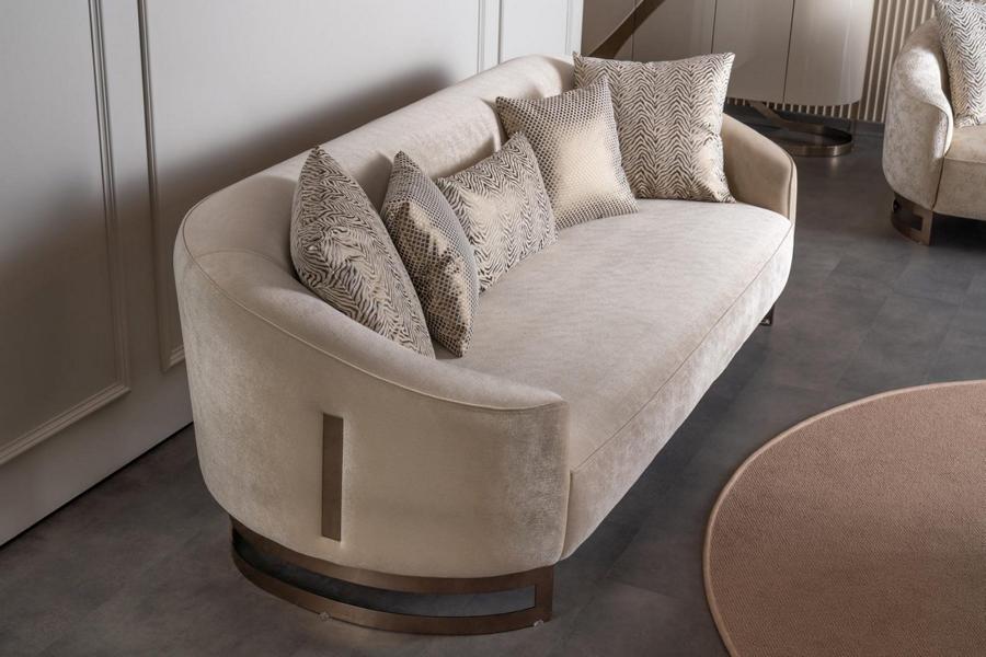 Luxury Sofa 3 Seater 3-Seater Couch Sofa Three-Seater Upholstered Sofa Living Room