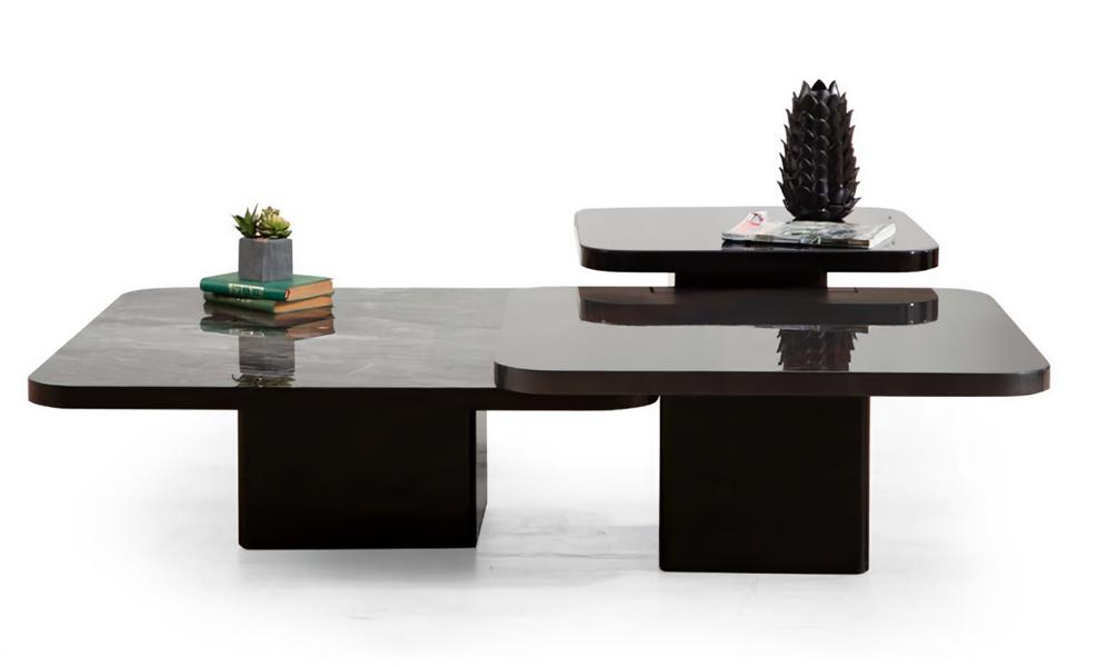 Elegant 3-piece coffee table set – timeless design, high-quality materials