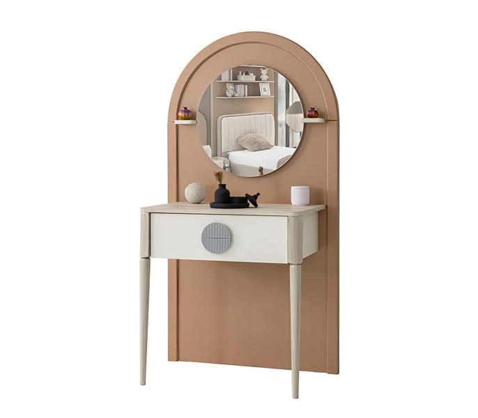 Dressing table elegant mirror drawer stylish design modern furnishings