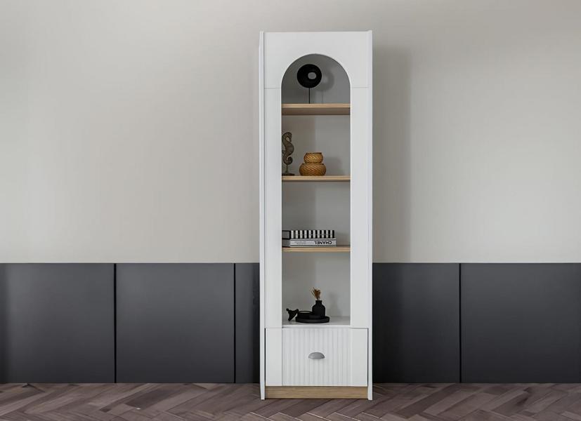 Bookcase Stylish Modern Design Tidy Elegant Storage Furniture