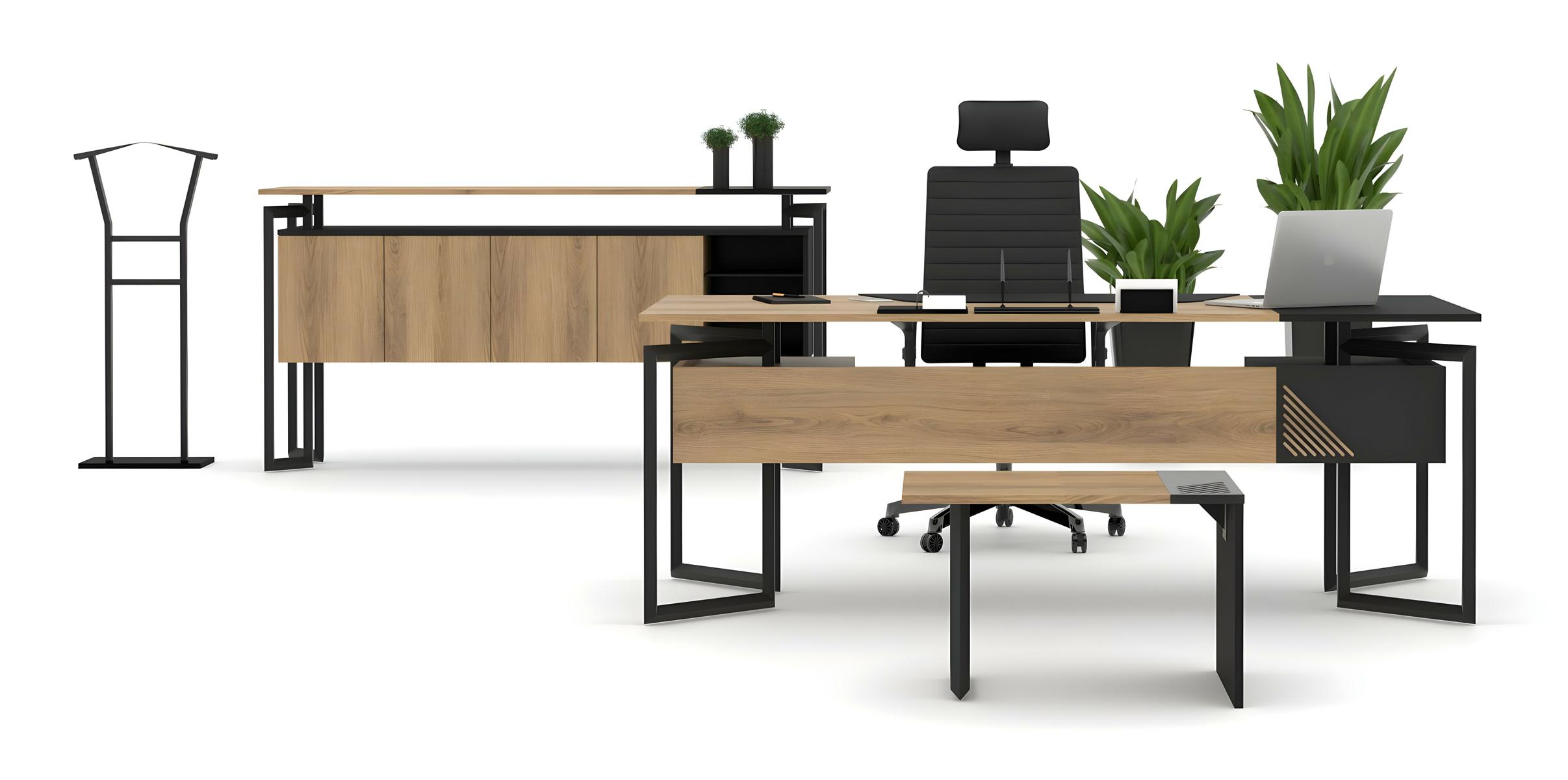 Desk Office Cabinet Chest of Drawers Coffee Table Study Room Set Office Furniture