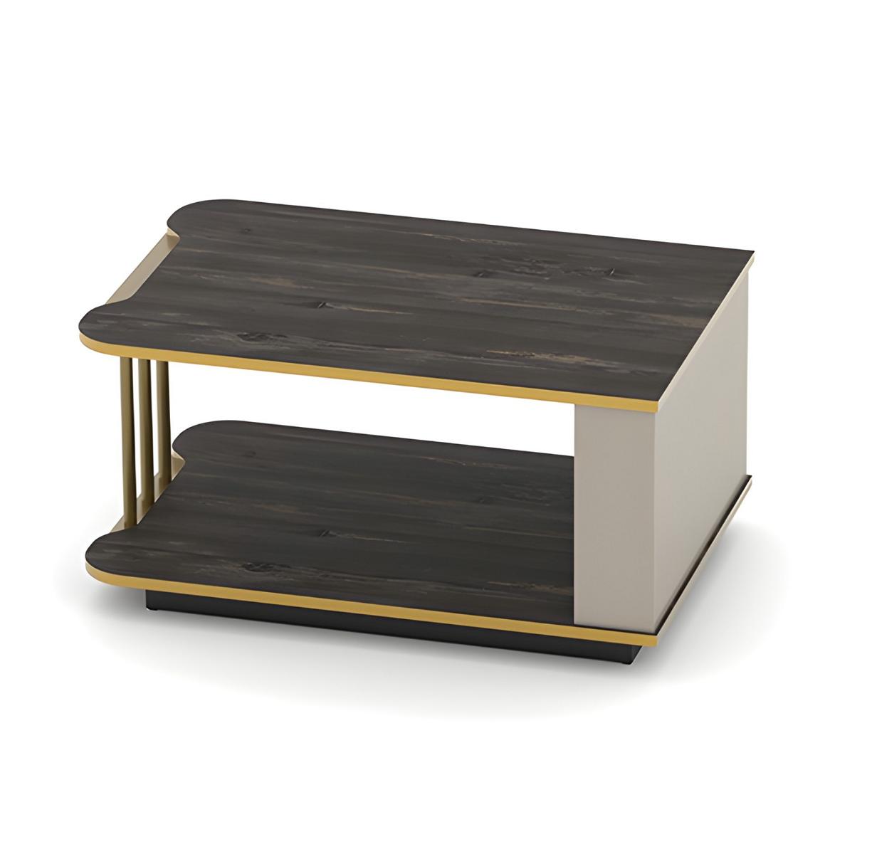 Coffee table side table study desk sofa table with shelf office furniture